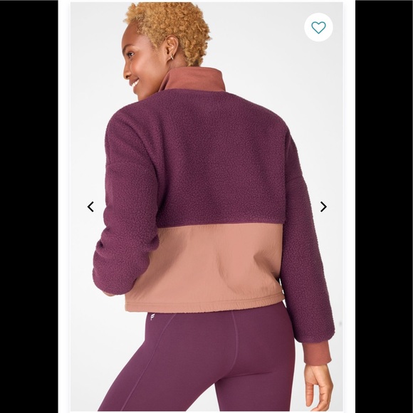 Fabletics Mallory Fleece Pullover NWT - Picture 2 of 16